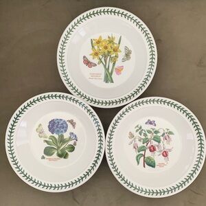 Portmeirion Set of 3 Botanic Garden Pasta Bowls